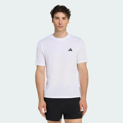 adidas Uomo Workout Essentials Base Shirt, White, 3XL