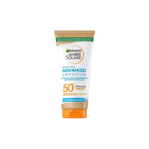 Garnier Ambre Solaire Advanced Sensitive Adulti Ceramide Protect Latte Protettivo SPF50+