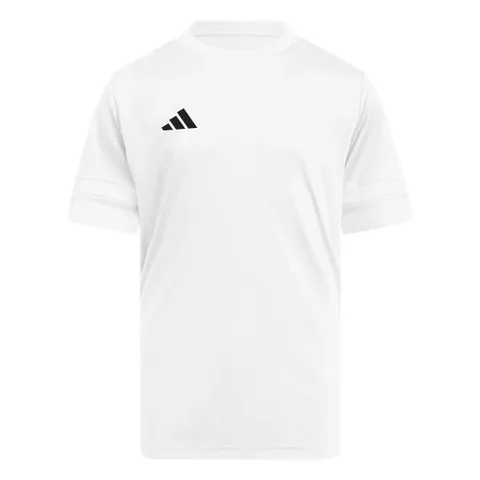 Adidas Unisex - Bambini SQUADRA25 Jersey Short Sleeve Kids, White/White/Black, 15-16 Years