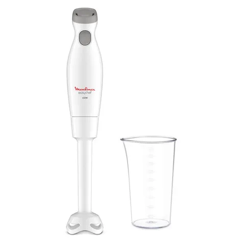 Moulinex Easychef Frullatore a Immersione, 450 W, 2 Velocità, Lame Zelkrom, Semplice e