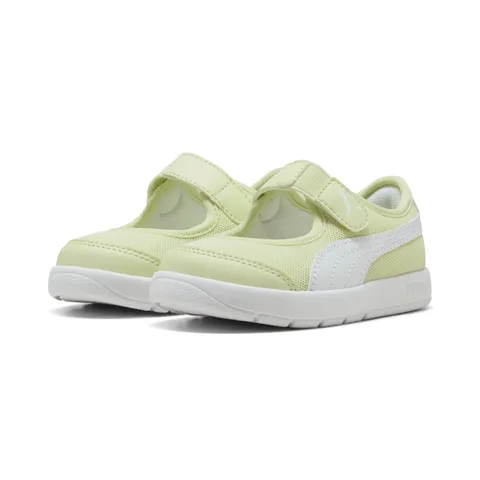 PUMA Sneakers Courtflex v3 Lina V per Bimbi ai Primi Passi 24, Apple Spritz White Green