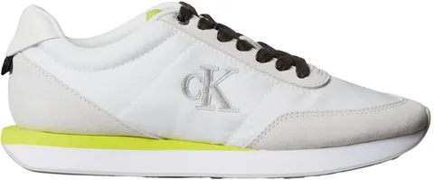 Calvin Klein Donna Sneakers Running Retro Lace Up Profilo Basso, Multicolore