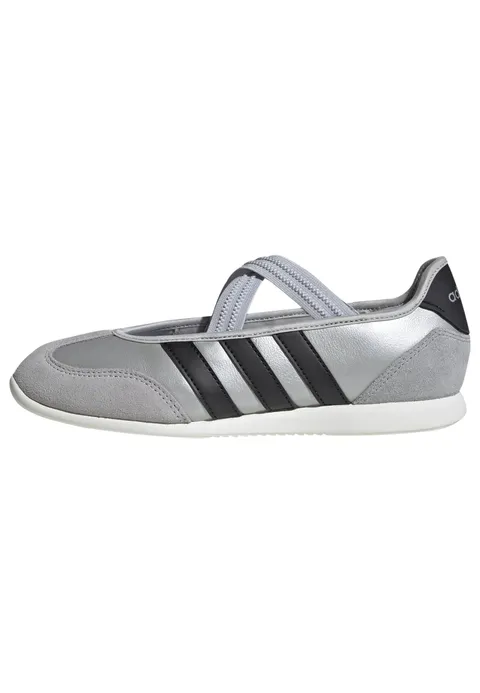 adidas Donna Barreda Mary Jane Shoes, Silver Met./Core Black/off White, 38 EU