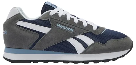 Reebok Glide, Scarpe da Ginnastica Unisex - Adulto, Vector Navy Grey 5 White, 42.5 EU