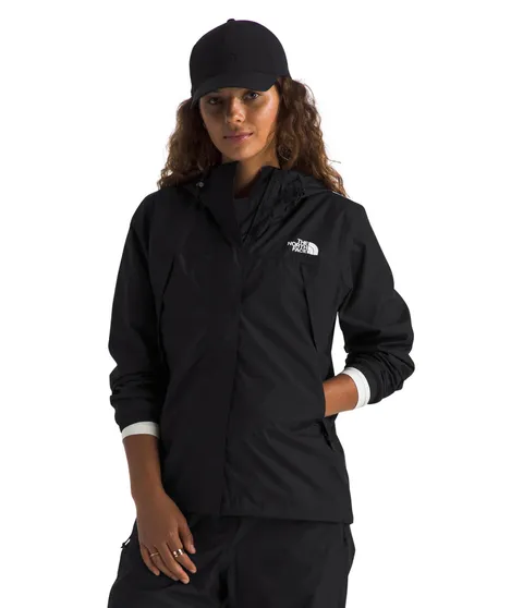 THE North FACE NF0A8BKDJK3 W Antora RAIN Jacket - Refit Giacca Donna TNF Black Taglia XXL