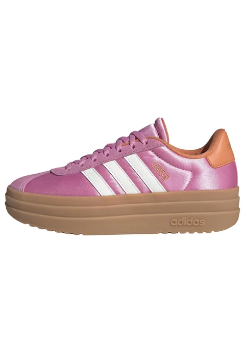 adidas Unisex - Bambini e Ragazzi VL Court Bold Shoes Junior, Bliss Pink/off White/Dusky