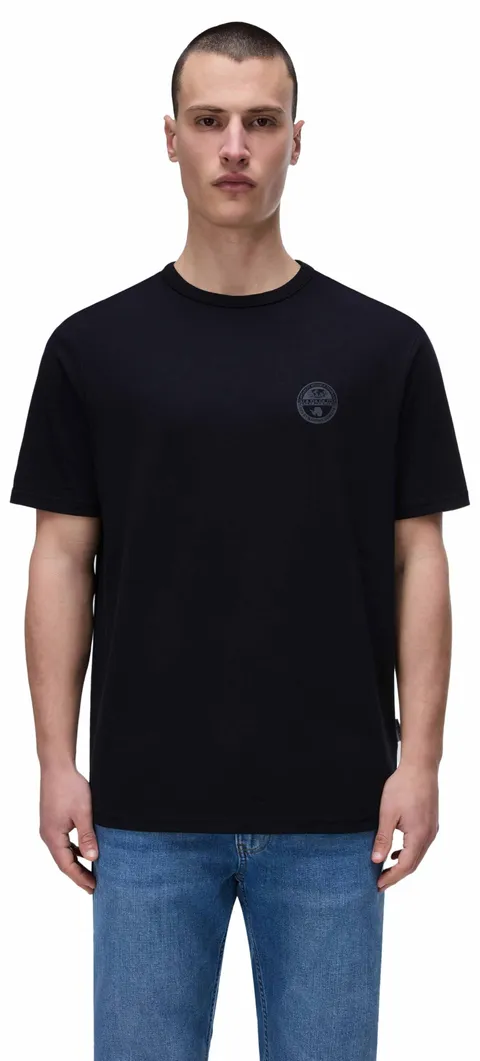 Napapijri Sendil T-Shirt Maniche Corte Nera