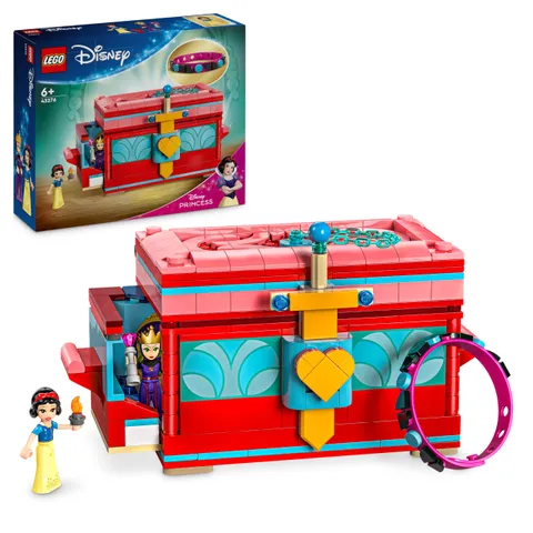 LEGO ǀ Disney Portagioie di Biancaneve - Giocattolo da Principesse con Coperchio