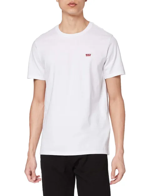 Levi's Ss Original Housemark Tee, T-shirt Uomo, White, XXL