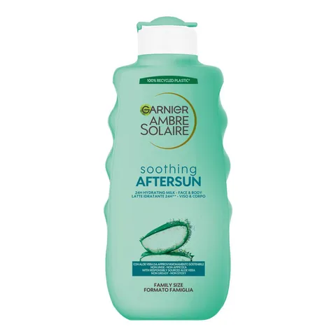 Garnier Ambre Solaire Latte Doposole, Per Viso e Corpo, Effetto Rinfrescante e Pelle