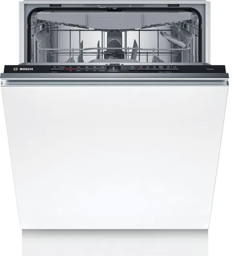 Bosch SMV2HVX02E Serie 2, Lavastoviglie Smart da incasso a scomparsa totale, Cestelli