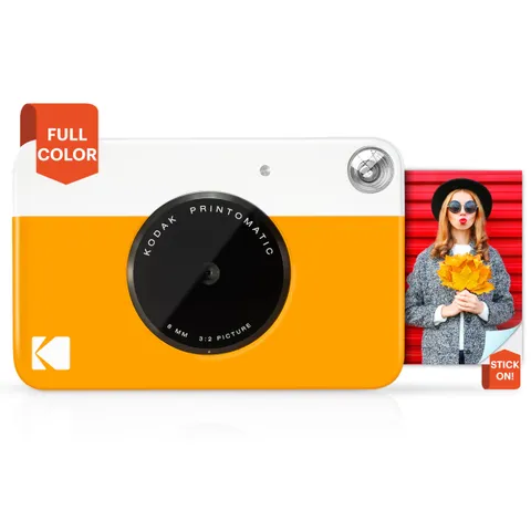Kodak Printomatic - Fotocamera di stampa istantanea, stampa su Zink 5 x 7.6 cm, carta
