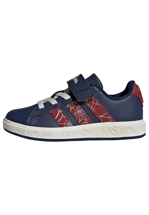 adidas Unisex - Bambini e Ragazzi Marvel Spider-Man Grand Court Shoes Kids, Dark