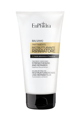 Euphidra - Balsamo Ristrutturante, Azione Idratante con Acido Ialuronico e Cheratina