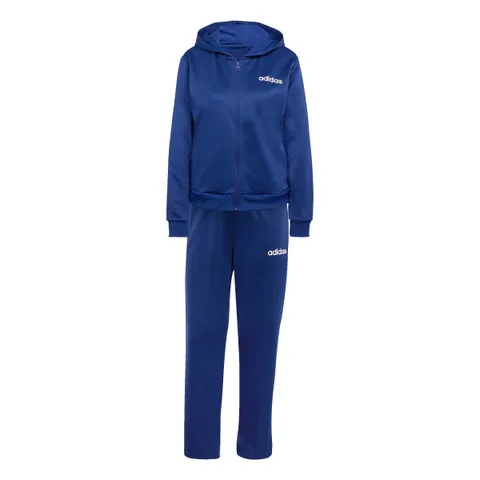 adidas Donna Essentials Linear Track Suit, dark blue, XXL