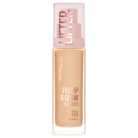 Maybelline New York Fondotinta Illuminante, Per Tutti i Tipi di Pelle, Pelle Rimpolpata e