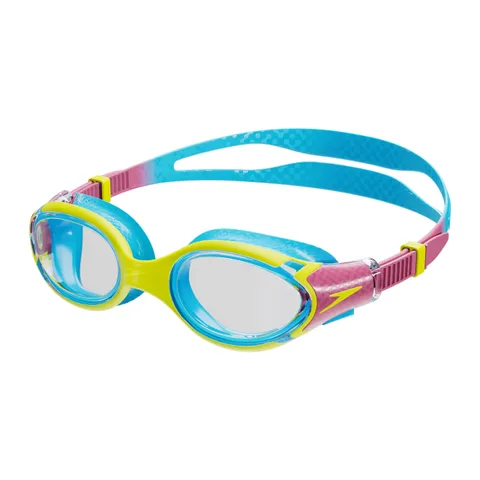 Speedo Unisex Kids Biofuse 2.0 SwiMing Goggles | Patented Easy Adjustment | Anti-fog