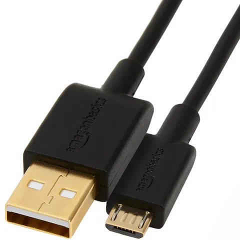 Amazon Basics Cavo USB-A 2.0 da maschio a Micro USB, per Stampante, (Confezione singola)