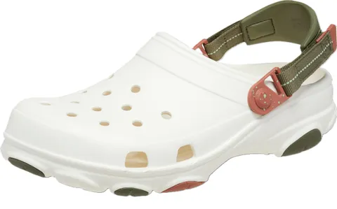 Crocs All Terrain Clog, Zoccoli Unisex - Adulto, Chalk, 36/37 EU