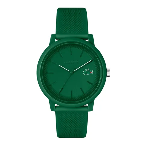 Lacoste 12.12 Orologio Uomo Quarzo Cinturino Silicone Verde