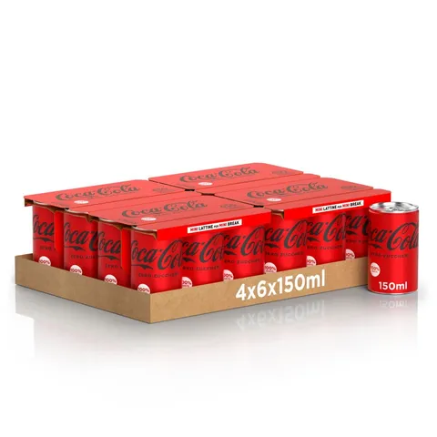 Coca-Cola Zero Zuccheri Mini 24x150ml