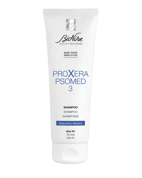 Bionike Proxera - Psomed Shampoo Psoriasi con Urea 3%, Deterge Delicatamente e Allevia