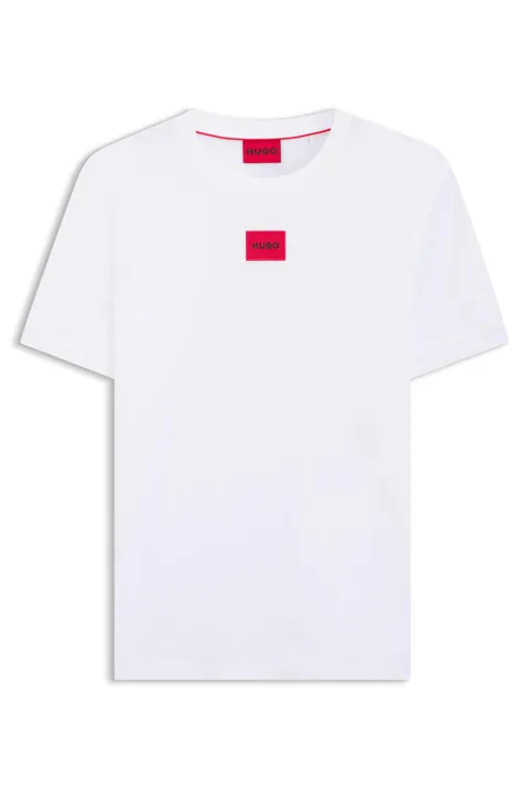 HUGO Diragolino212 T-Shirt, White100, XXL Uomo