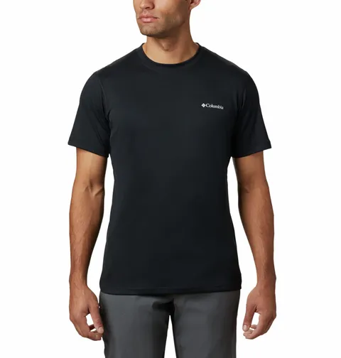 Columbia Zero Rules, Maglia a maniche corte, Uomo, Nero, S, Art. 1533313
