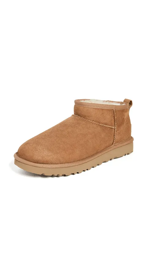 UGG Classic Ultra Mini, Stivali da Neve Donna, Marrone, 37 EU
