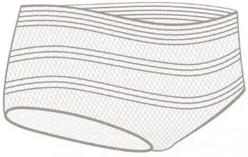 Chicco Slip Monouso Post-Parto Rete Elasticizzata