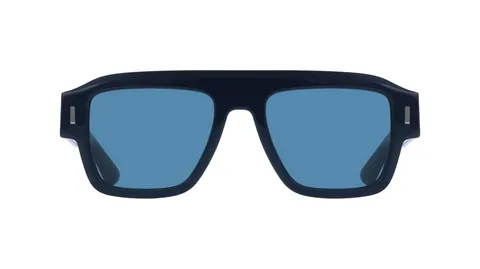 Calvin Klein Men's Sunglasses CK25509S - Blue with Solid Blue Lens