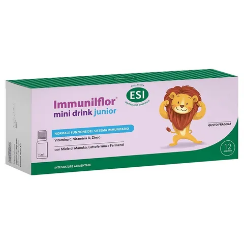 ESI, Immunilflor Junior, Integratore Alimentare per Favorire le Difese Immunitarie dei
