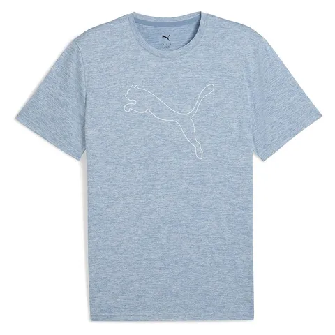 PUMA Maglietta Unisex M Tad Essential Heather Cat (CF Large Cat) Tees (Confezione da 1)