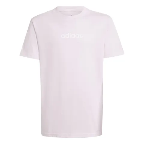 adidas Essentials T-Shirt, T-shirt Unisex - Bambini, clear pink/white
