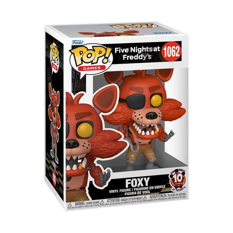 Funko POP! Games: Five Night's at Freddy's (FNAF) - Foxy - Figura in vinile da collezione