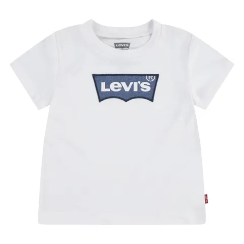 Levi's La Mia Prima T-Shirt Batwing Bianco Bambino