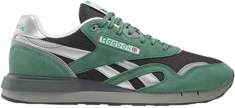 Reebok Sneaker Unisex Classic Nylon 89, Verde fielo/Nero/Grigio 3, 44,5 EU