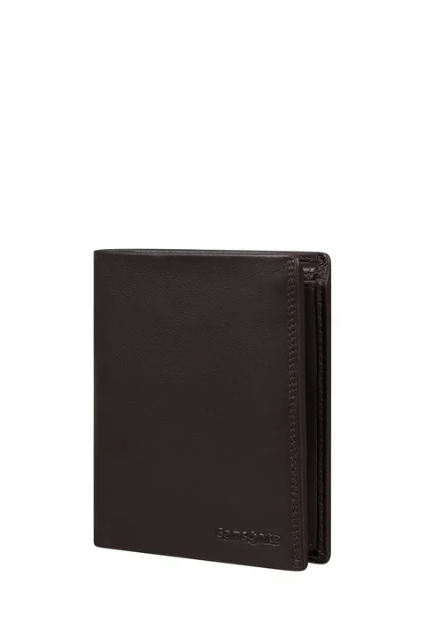 Samsonite Attack 2 SLG - portafoglio, 12,8 cm, Brown (Ebony Brown)