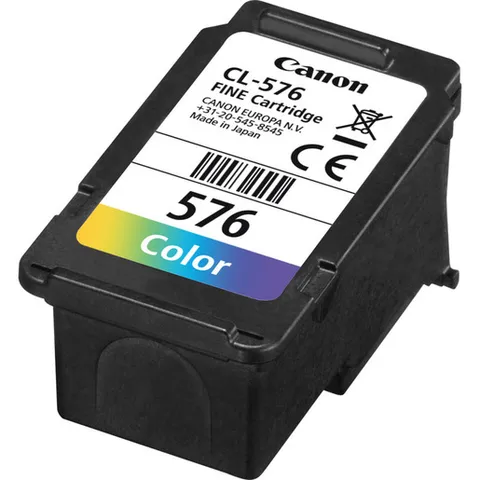 Cartuccia D'inchiostro Canon CL-576 - Multicolore - Resa 100 Pagine - Prodotto Originale