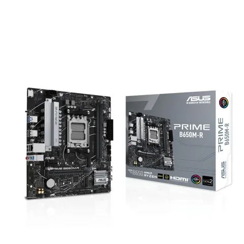 ASUS B650EM MAX Gaming WIFI, Scheda Madre AMD mATX, Slot DDR5, PCIe 5.0 Ready, Tre Slot