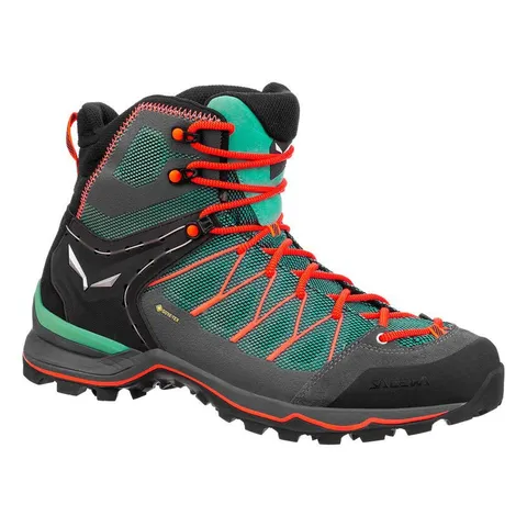 Salewa Ws Mtn Trainer Lite Mid Gtx, Scarponi da trekking e da escursionismo Donna, Blu