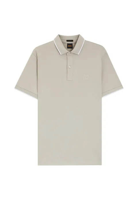Boss Polo da Uomo, Open Grey 070, 5XL