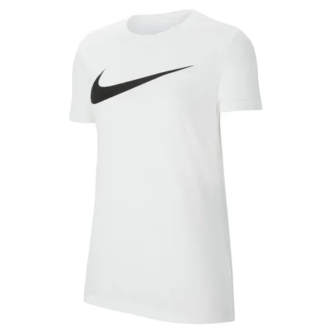 Nike CW6967-100 W NK DF PARK20 SS Tee HBR T-Shirt Donna White/Black S