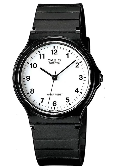 Casio Orologio Analogico Quarzo Uomo con Cinturino in Resina MQ-24-7BLL