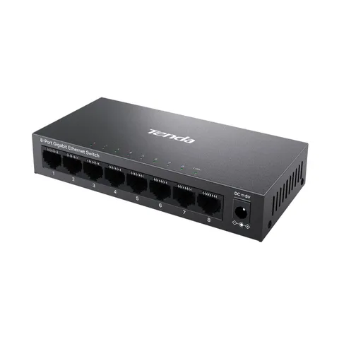 Tenda Switch Ethernet 8 Porte Gigabit Unmanaged TEG1008M, Switch Gigabit 10/100/1000