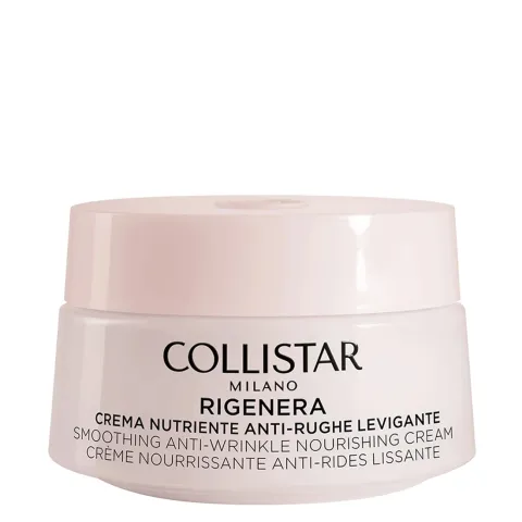Collistar Rigenera Crema Viso Donna Nutriente Anti-Rughe Levigante,Texture Ricca e