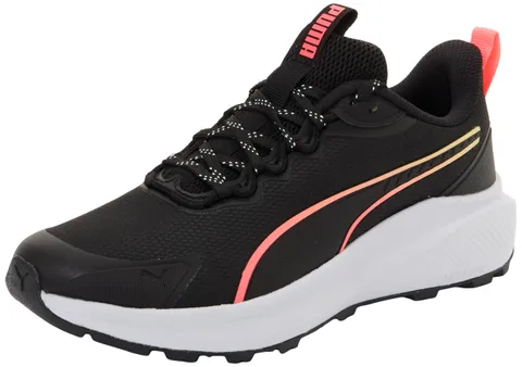 Puma Skyrocket Lite - Scarpe da Corsa Unisex per Trail Road, Colore: Nero/Rosa Puro-Mela