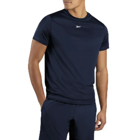Reebok Maglietta da Uomo ID Train SS Tech, Vector Navy, L
