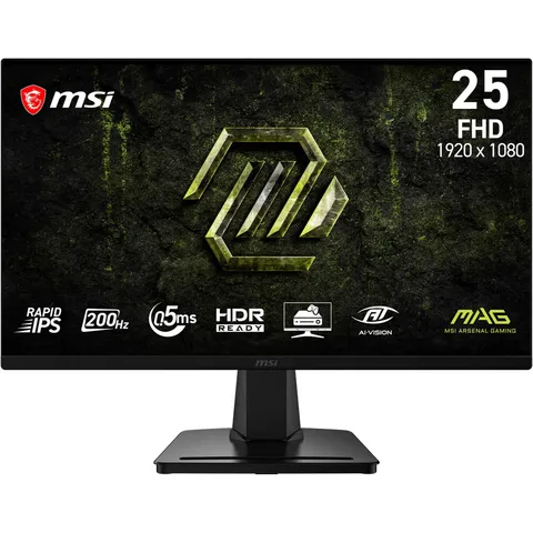 msi MAG 256FA E20 Monitor Gaming 24,5" 1920x1080 FHD Rapid IPS, 200 Hz, 0,5 ms, HDR