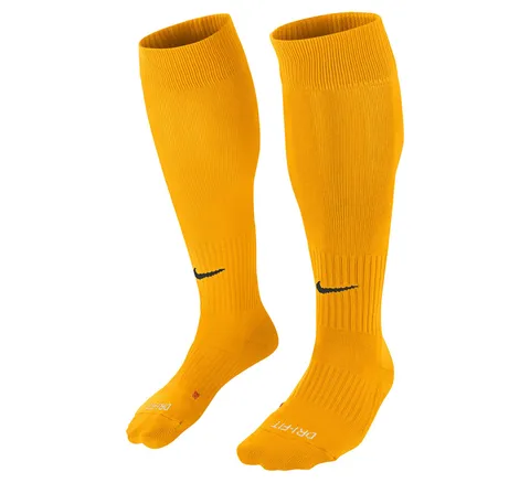 Nike Classic Ii Cush Otc -Team, Calze Unisex Adulto, Giallo (University Gold/Black), S